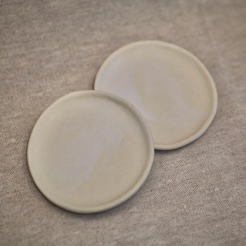 [Other brand water heater] Coaster set/set of two - Coasters - Pottery 