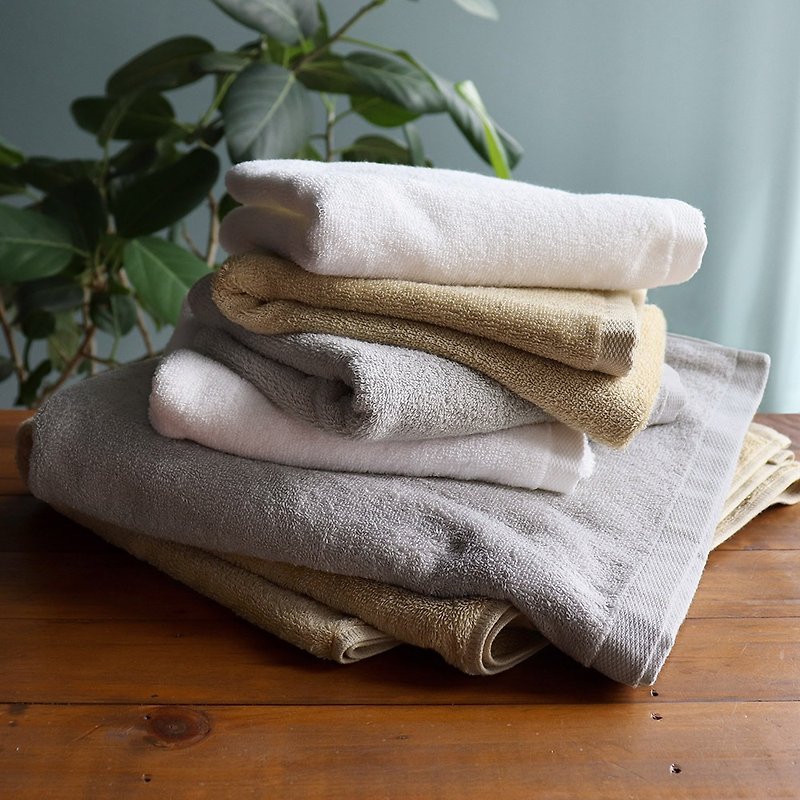 [Japanese peach snow] TAFFUL strong washable quick-drying towel - 2 colors in total - Towels - Cotton & Hemp 