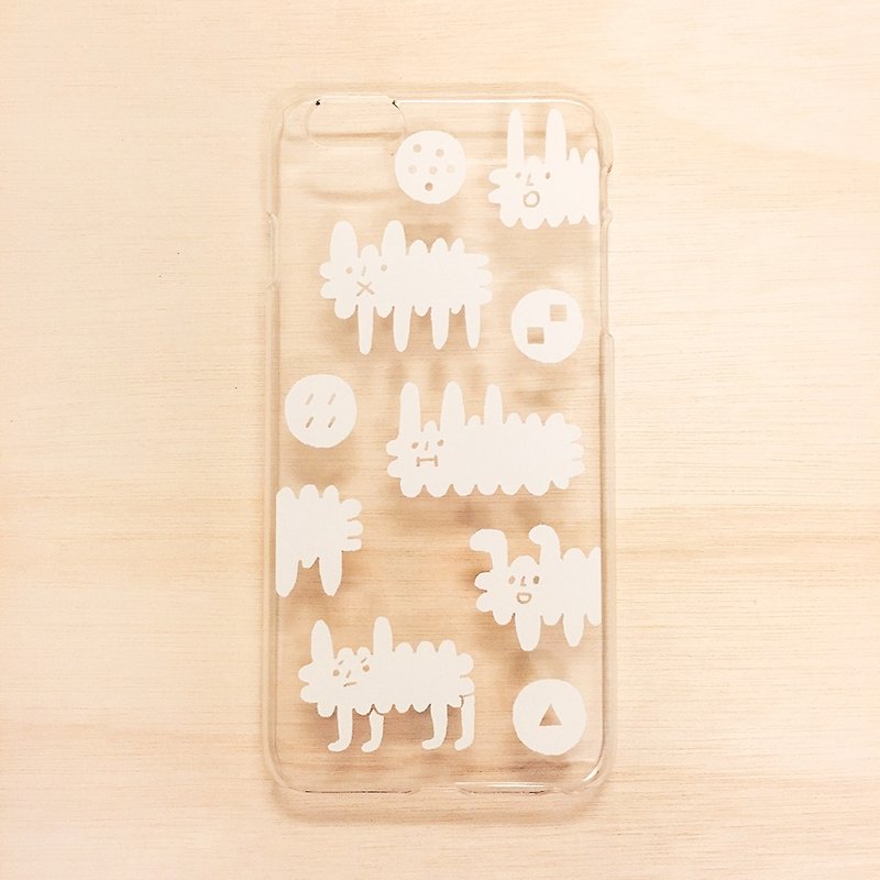 【出清】狗狗雲 / 手機殼 - iPhone 6 plus - 手機殼/手機套 - 塑膠 透明
