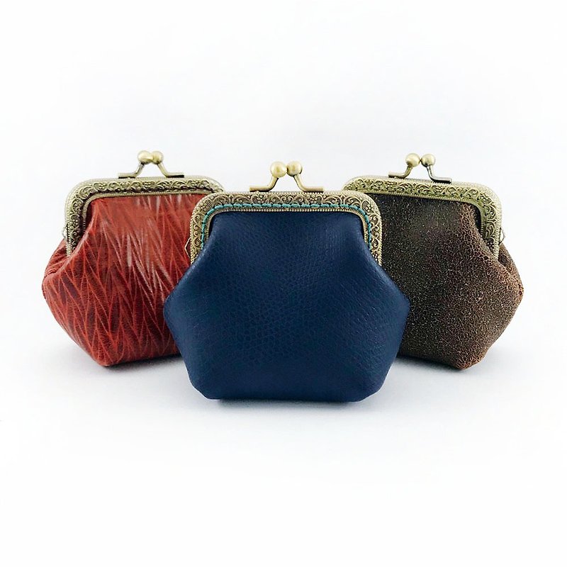 Experience Course-Gold Coin Purse (Valentine's Day, Birthday Gift) - เครื่องหนัง - หนังแท้ 