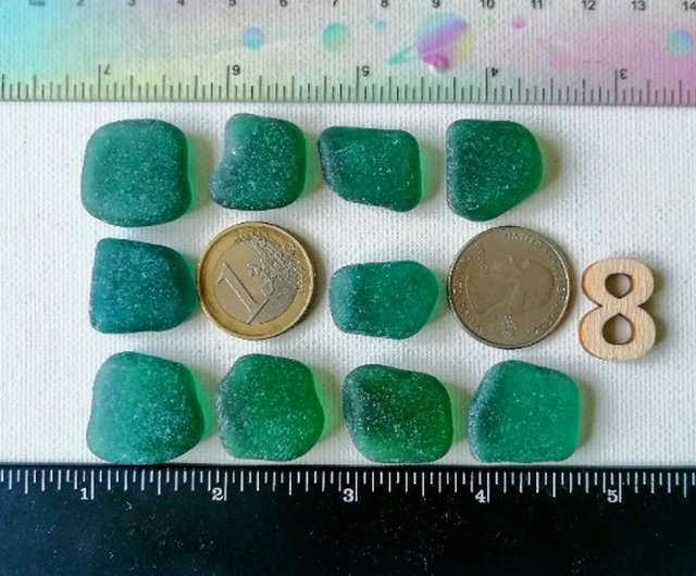 Genuine Sea glass bulk.Rounded sea glass for Jewelry making.Real beach glass  - Shop Sea glass for you Pottery & Glasswork - Pinkoi