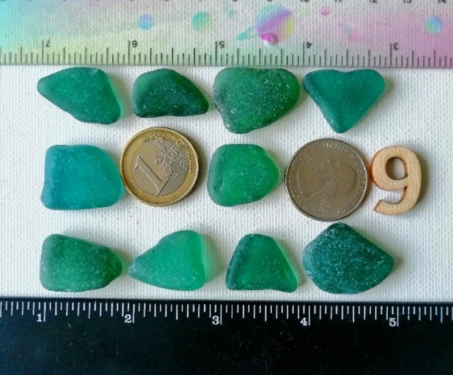 Genuine Sea glass bulk.Rounded sea glass for Jewelry making.Real beach glass  - Shop Sea glass for you Pottery & Glasswork - Pinkoi