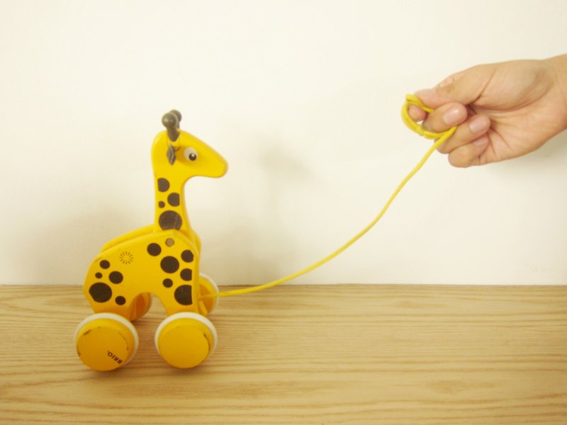 Nordic grocery ‧ Sweden BRIO yo giraffe - Kids' Toys - Wood Yellow
