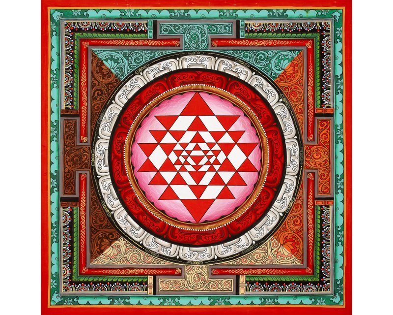 這幅強大的神聖藝術作品 - 壁貼/牆壁裝飾 - 其他材質 多色