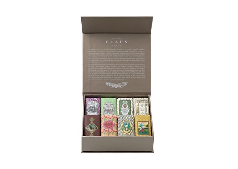 [Portugal] a century Queen's royal soap Classico & Fantasia mini soap boxes (8 in) - Soap - Other Materials Transparent