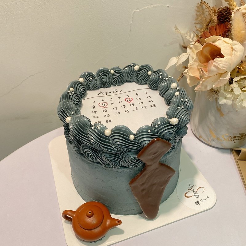 老爸的生日蛋糕 客製化蛋糕 生日蛋糕 燃燒蛋糕 鑠甜點 紀念日 - 蛋糕/甜點 - 新鮮食材 