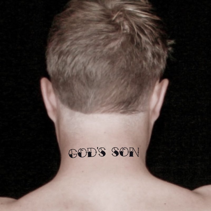 God Son Temporary Fake Tattoo Sticker (Set of 2) - OhMyTat