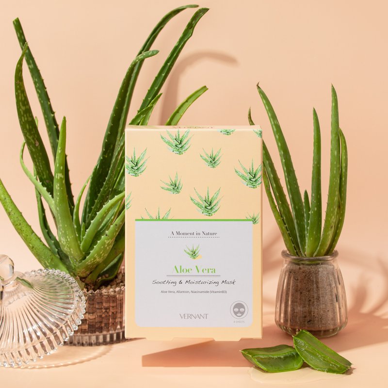 Aloe Vera Soothing & Moisturizing Mask - Face Masks - Other Materials 