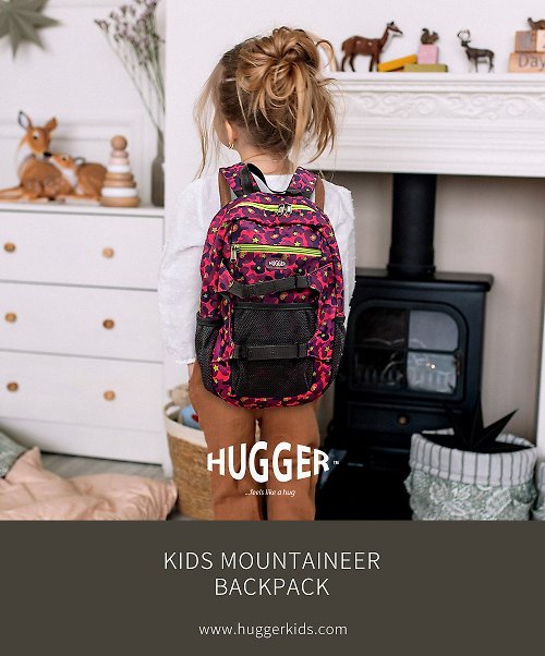 HUGGER】Kids Mountaineer Backpack , Blue Star Camouflage - Shop  wesmile-hugger Backpacks & Bags - Pinkoi