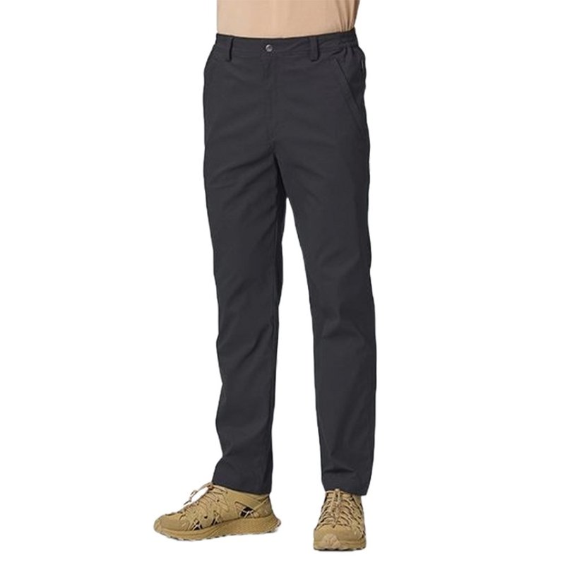 [Wildland] Elastic solid point anti-UV functional pants for men 0B21336-54 black - Men's Pants - Polyester Black