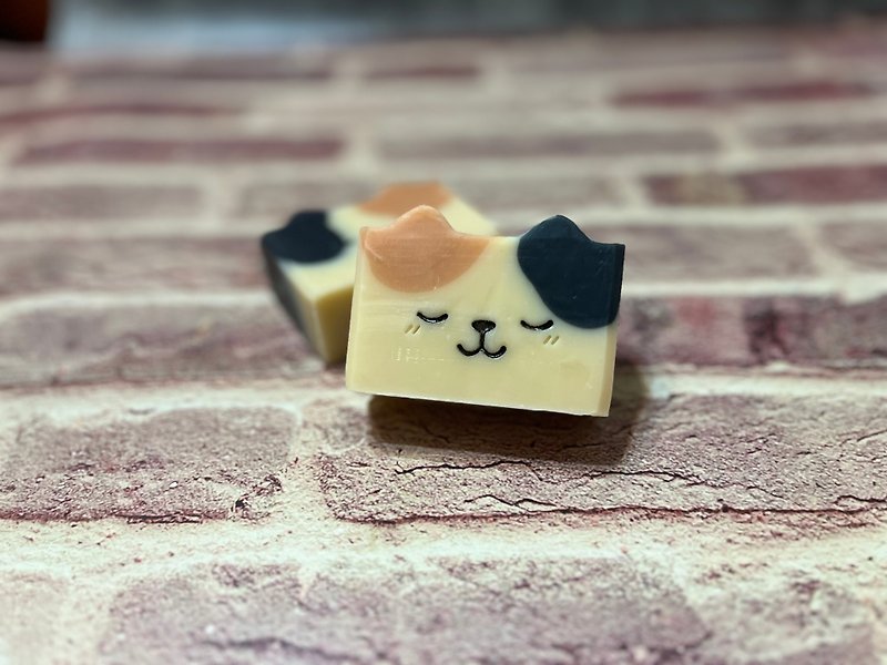 【動物シリーズ】濰荘手工芸館の猫用バスソープのカスタマイズ商品です - 石けん - その他の素材 