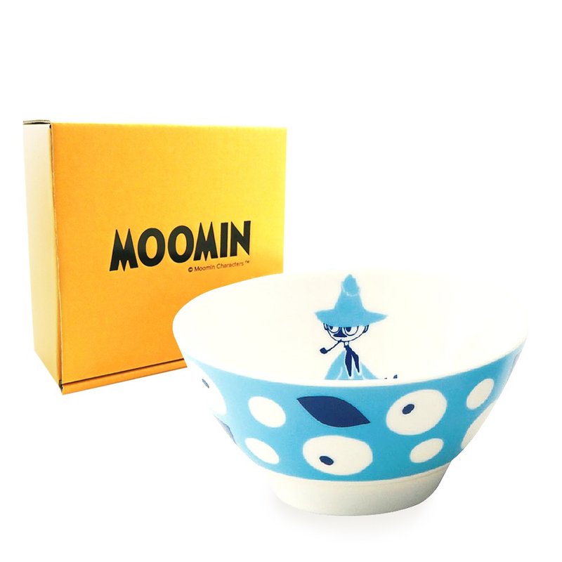 【日本山加yamaka】日本製moomin嚕嚕米陶瓷碗禮盒1入 (033-312 - 碗 - 瓷 白色