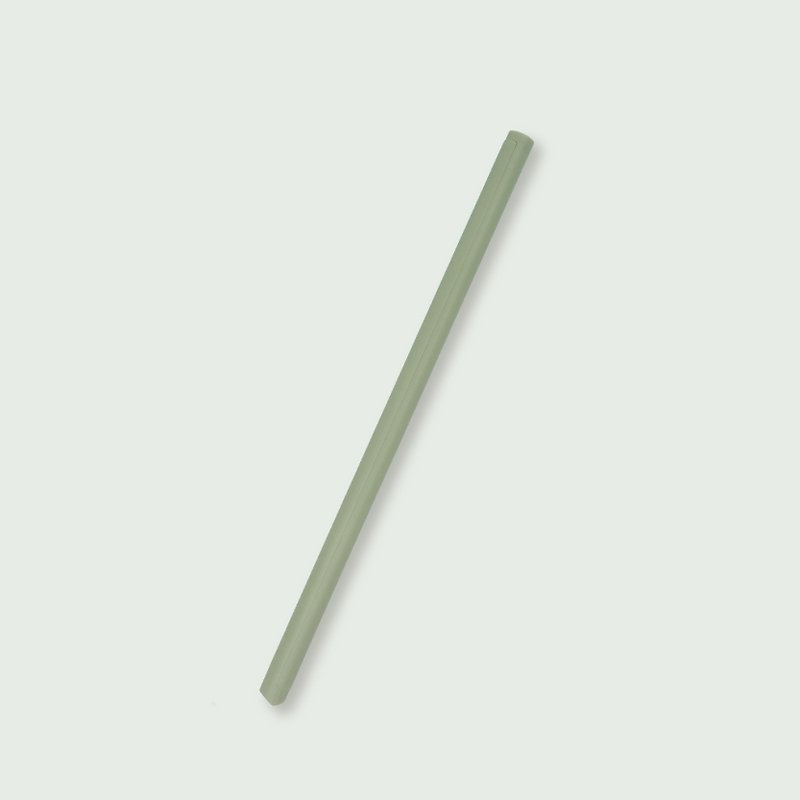 【Award-Winning Design】Detachable Reusable Straw - One Pair Straw - Bean Green - หลอดดูดน้ำ - พลาสติก 