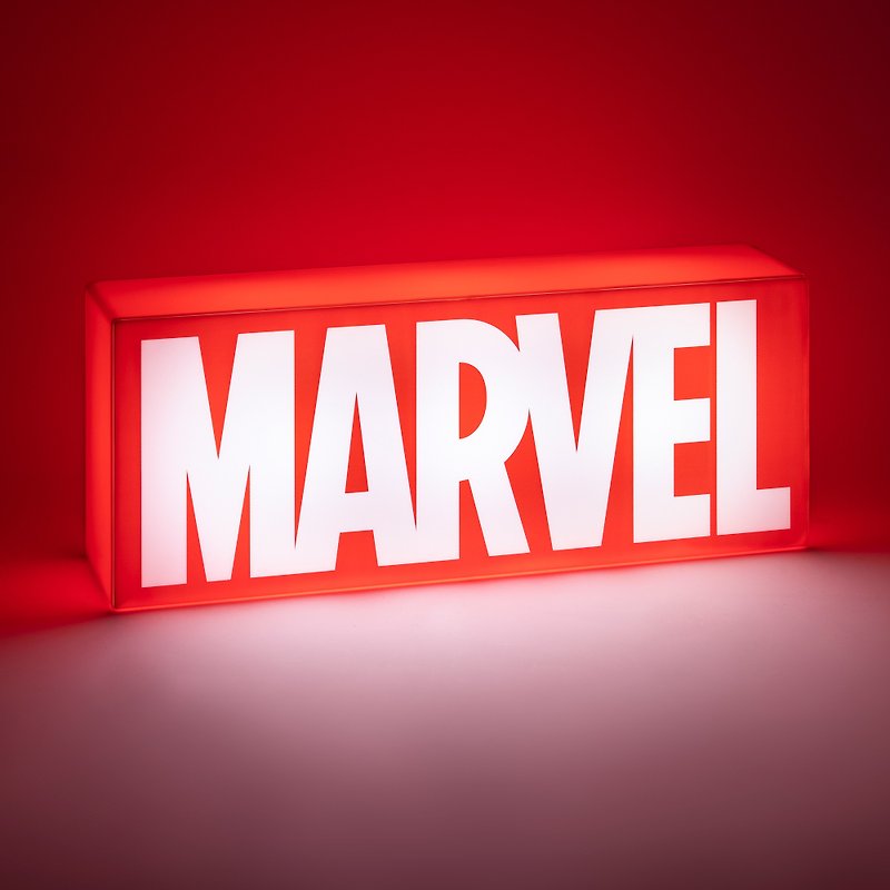 Paladone Marvel logo light - Lighting - Plastic Red