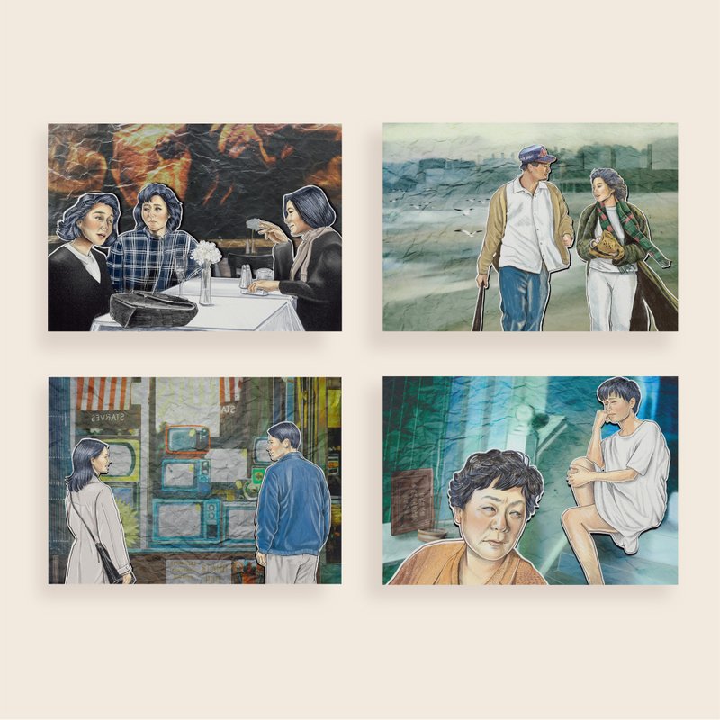 【好日子】明信片 - 就係香港 X Stefunny Yeung - 卡片/明信片 - 紙 