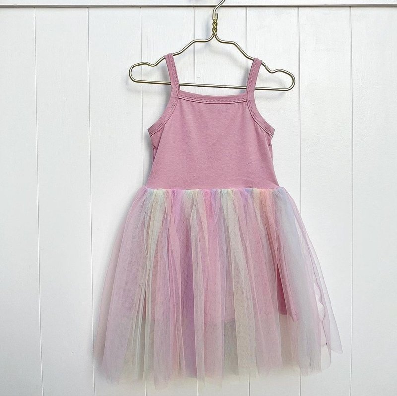 British Bob & Blossom rainbow ballet dress - กระโปรง - ผ้าฝ้าย/ผ้าลินิน หลากหลายสี