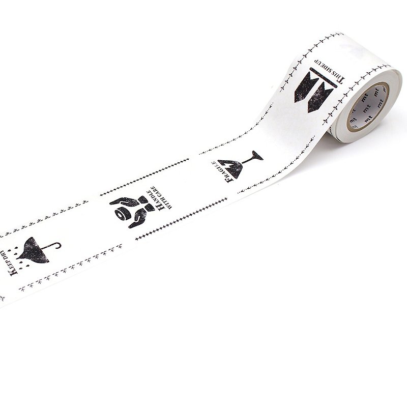 mtウォーターペースト紙テープ/レトロラベル-ホワイト(MTGAMT06) - マスキングテープ - 紙 ホワイト