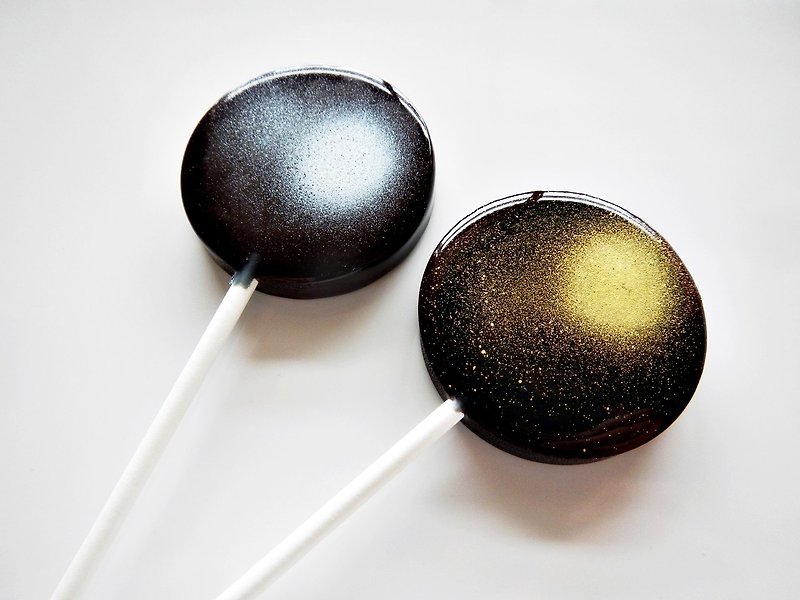 Creative Lollipop-Elegant vogue (5pcs/box) - ขนมคบเคี้ยว - อาหารสด สีดำ
