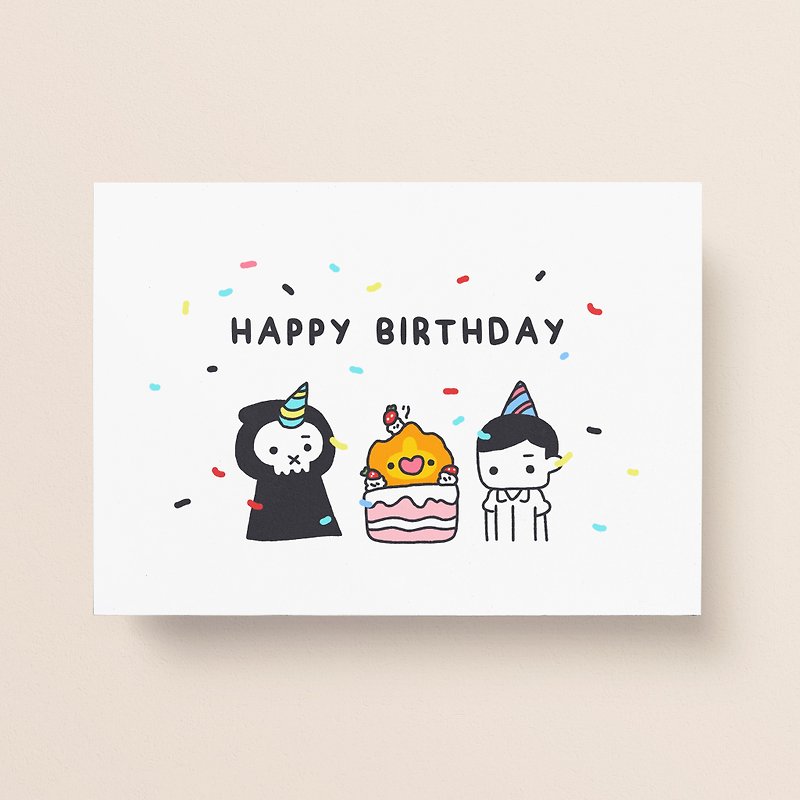 Happy Birthday | Postcard - การ์ด/โปสการ์ด - กระดาษ 