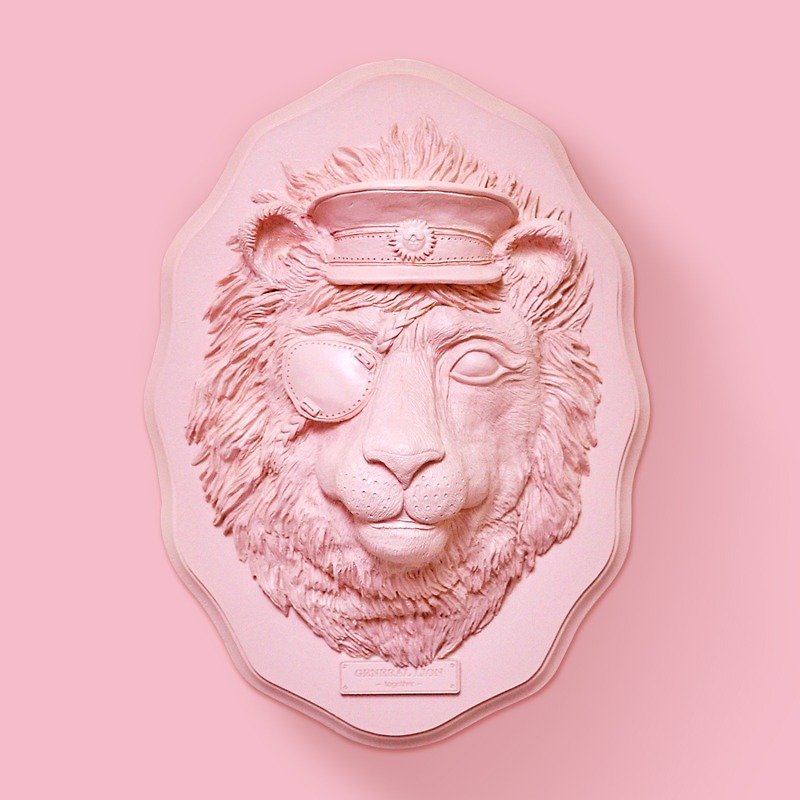 Lion general Phil (peach season limited color) - Items for Display - Other Materials Pink