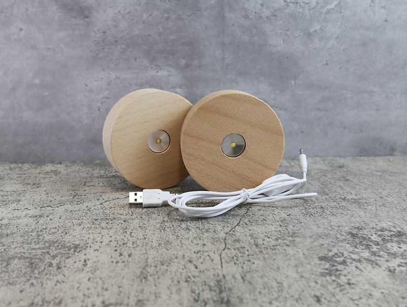 Lamp holder plus purchase area (same as the photo in the store) - Lighting - Wood White