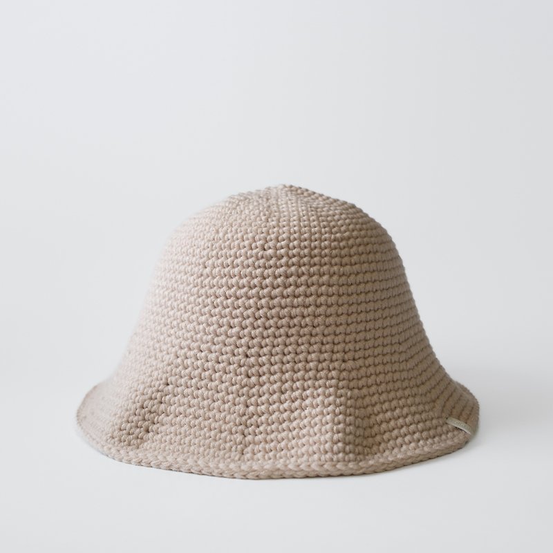Vader handwoven bucket hat off-white - Hats & Caps - Cotton & Hemp White