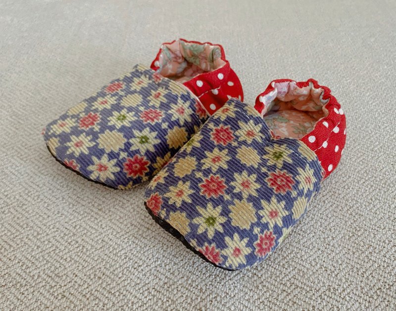 手作寶寶學布鞋 12cm - 嬰兒鞋/學步鞋 - 棉．麻 