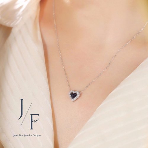 TASAKI ゴールドハートネックレス ルビー ハーツ アファイア TASAKI ゴールドハートネックレス ルビー ハーツ アファイア