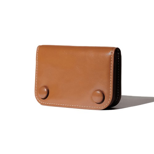 DOT Compact Card Wallets cognac wood LEMASQUE｜錢包/皮夾