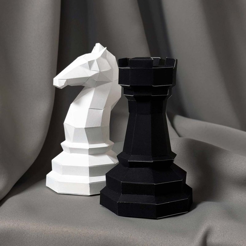 紙模型-西洋棋.免裁切 - 其他 - 紙 
