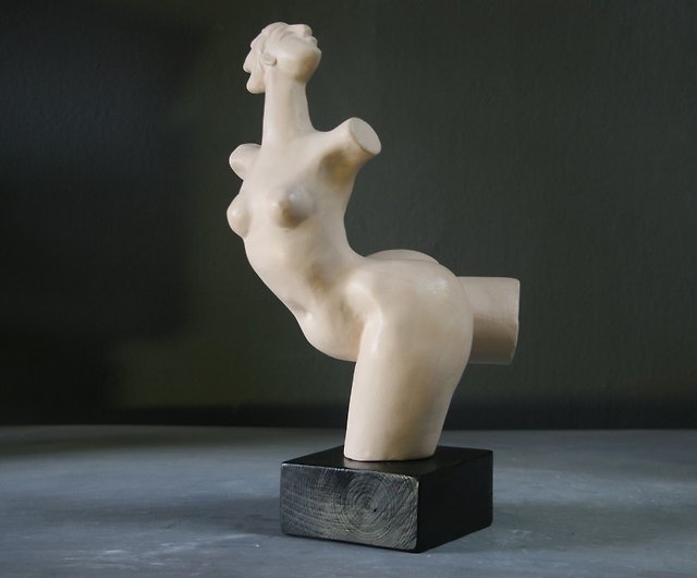 陶磁器の女性像 女性の裸体像 裸婦像 エロティックな彫刻 - ショップ