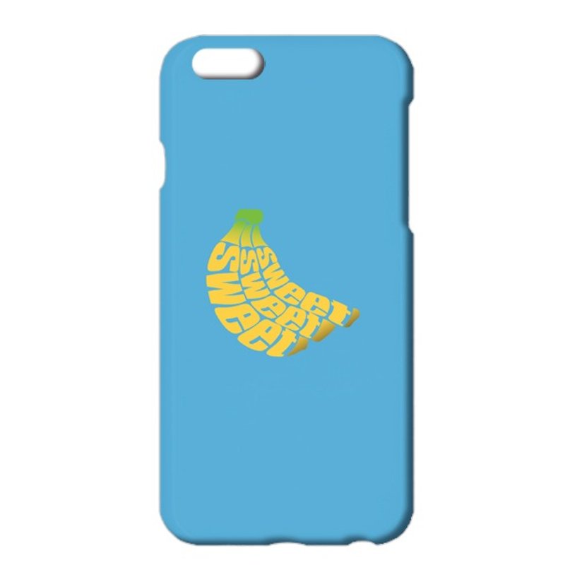 Free shipping [iPhone Cases] banana - เคส/ซองมือถือ - พลาสติก ขาว
