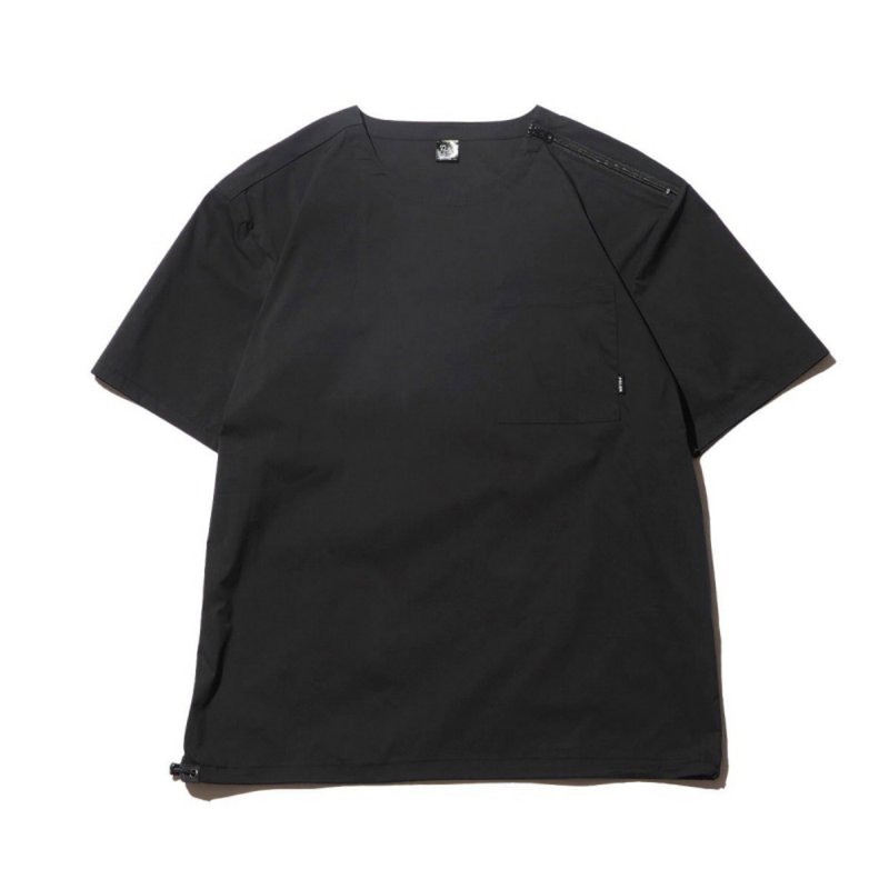 Japan limited POLER STRETCH RELAX TEE outdoor tooling style casual TEE black - Men's T-Shirts & Tops - Other Materials Black