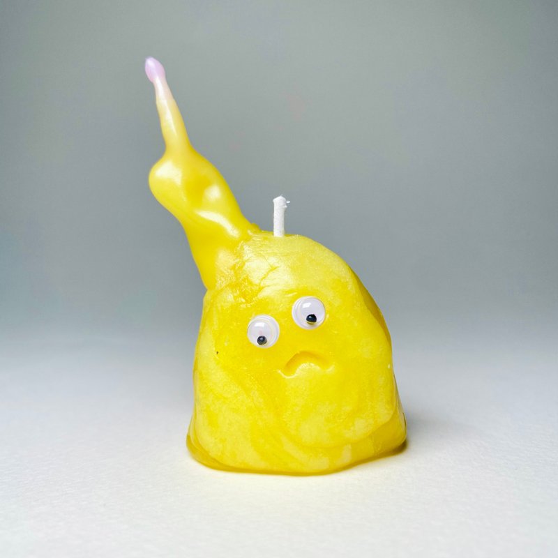 Cute candle [Alien Baby Series] 21 - Candles & Candle Holders - Wax Yellow