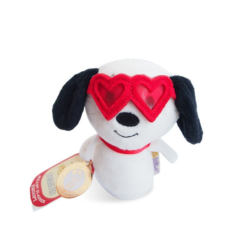 Heart Glasses Snoopy Plush Doll [Hallmark-Peanuts Snoopy] - Stuffed Dolls & Figurines - Polyester Multicolor