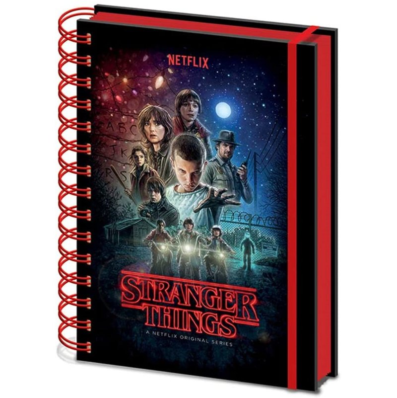 【怪奇物語】Stranger Things - 精美亮面A5筆記本/日記本 - 筆記本/手帳 - 其他材質 多色