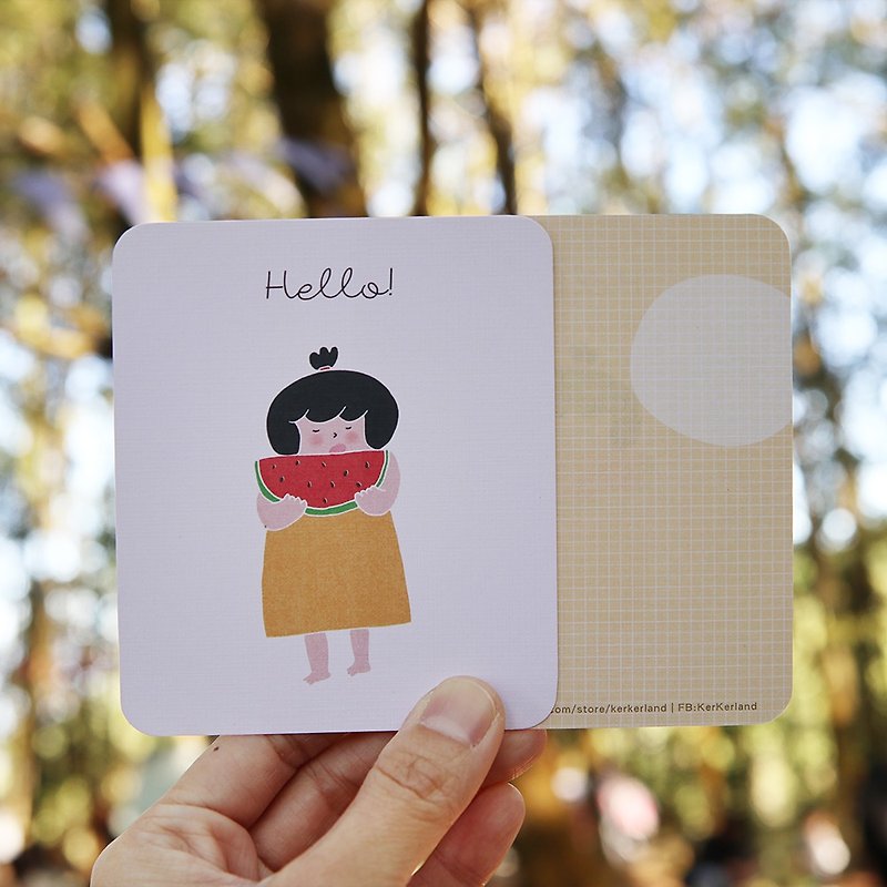 Paper Cards & Postcards Multicolor - postcard-Hello!