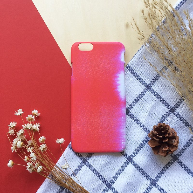 甜蜜紅水彩風//原創手機殼-iPhone, HTC, Samsung, Sony,oppo, LG - 手機殼/手機套 - 塑膠 紅色