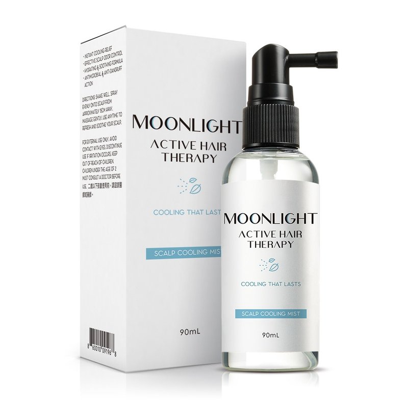 【Moonlight 莯光】 進階版 頭皮清新淨涼噴霧 90mL - 其他 - 其他材質 透明