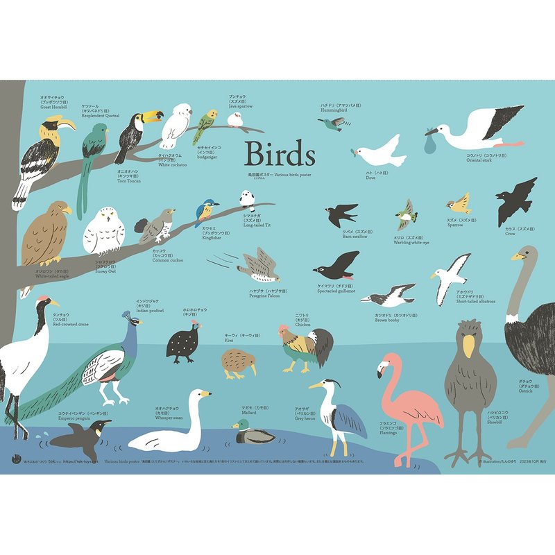 Poster/birds - Posters - Paper Blue