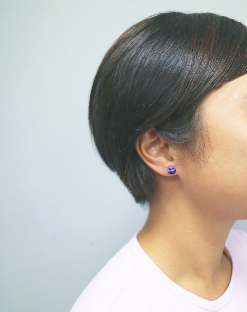 MOMENT_S | Little Button Chinese Knot Earrings - Earrings & Clip-ons - Other Man-Made Fibers Multicolor