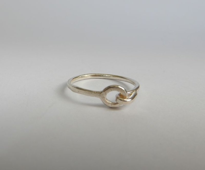 Other Metals General Rings Silver - Lock ring