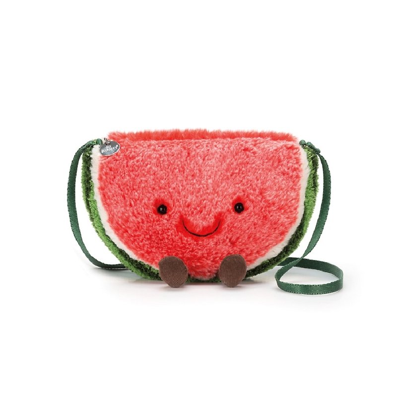 斜背包 - Amuseable Watermelon Bag 西瓜娃娃 西瓜斜背包 - 側背包/斜背包 - 聚酯纖維 