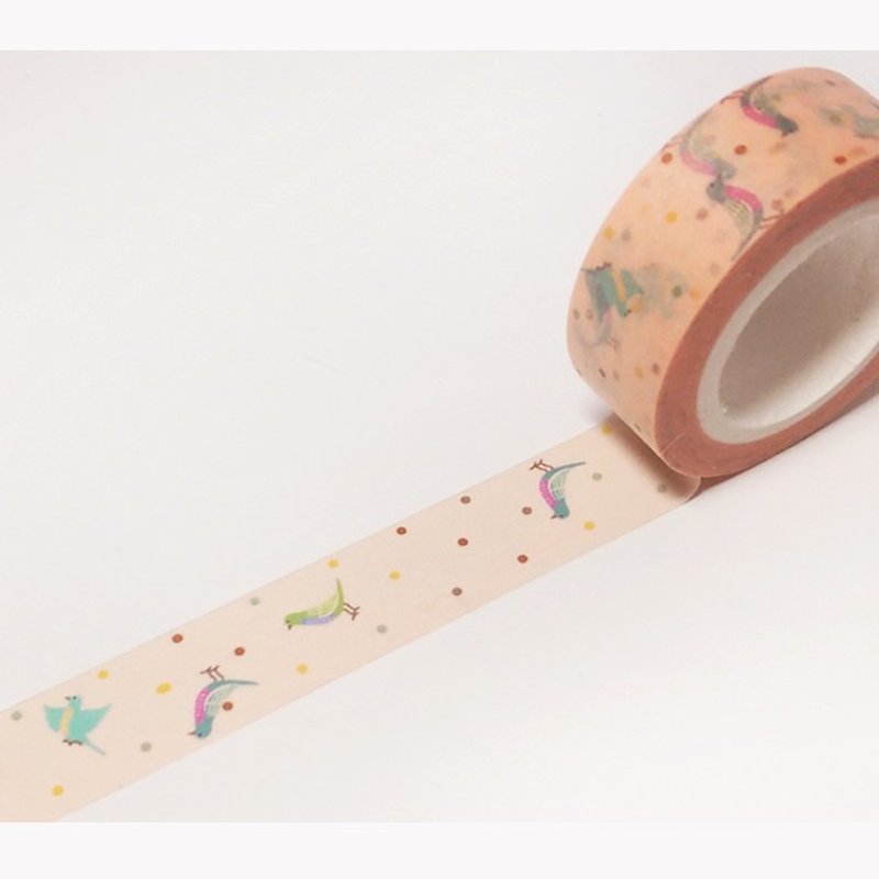 Uesugi Flower Customized Gift/Japanese Style Paper Tape - Washi Tape - Paper Pink
