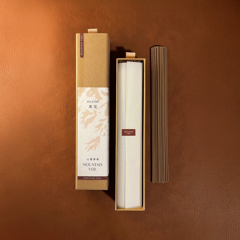 【經典線香】安然 | 惠安沉香 | 安然自適 × 餘韻悠長 - 香氛/精油/擴香 - 木頭 咖啡色