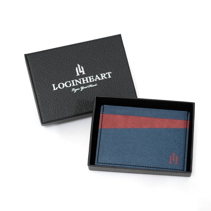 No need to take out the card. The front induction card holder is navy blue and red. All kinds of cards can be directly sensed without interference from other cards. - Wallets - Paper 