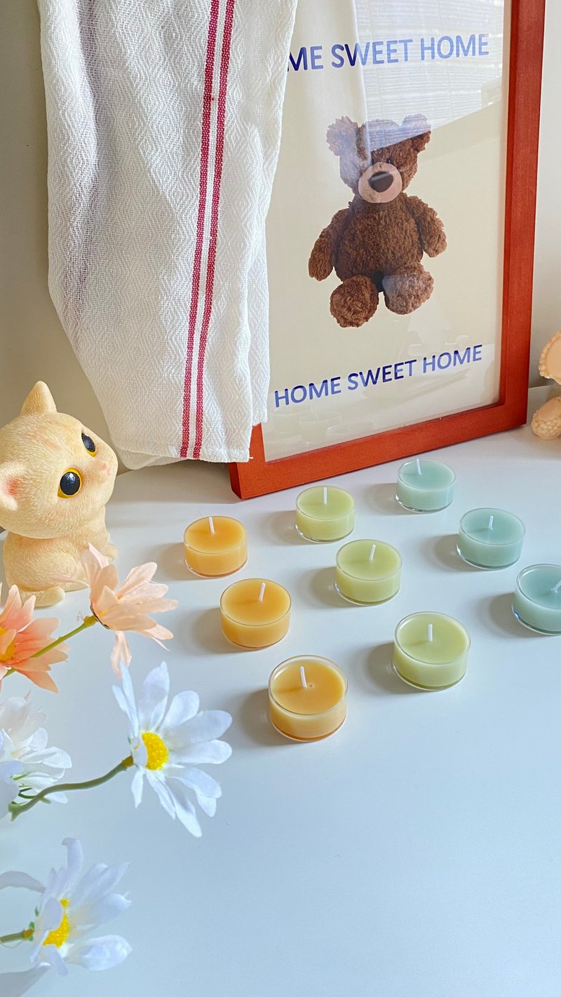 【經典款】香氛小茶蠟 試香品 旅行組 - 香氛蠟燭/燭台 - 蠟 