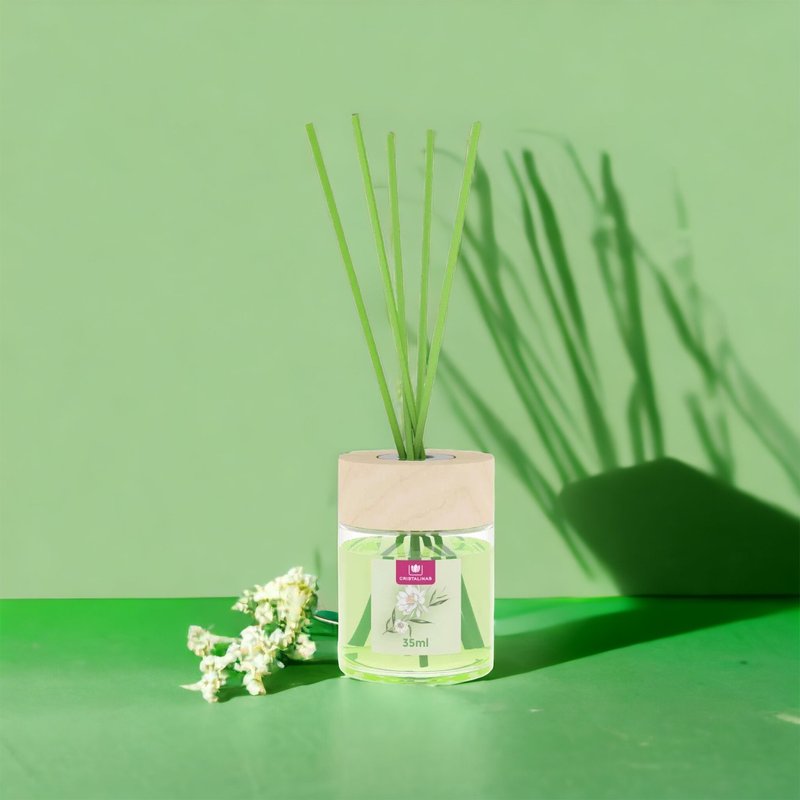 Fresh jasmine scent | Spanish brand Cristalinas plant extract home fragrance 35ml - น้ำหอม - วัสดุอื่นๆ 