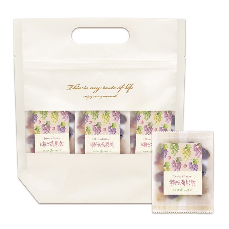 【菓青市集】繽紛莓果乾-隨身點心袋 - 水果乾 - 其他材質 