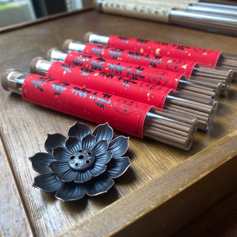越南芽莊 沉香線香(小) 含蓮花底座-安神助眠、淨化空間、舒緩 - 其他 - 濃縮/萃取物 